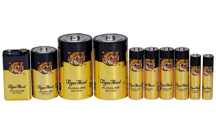 Tiger Head Alkaline Battery