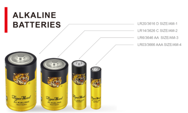 Alkaline battery vs. Carbon zinc battery