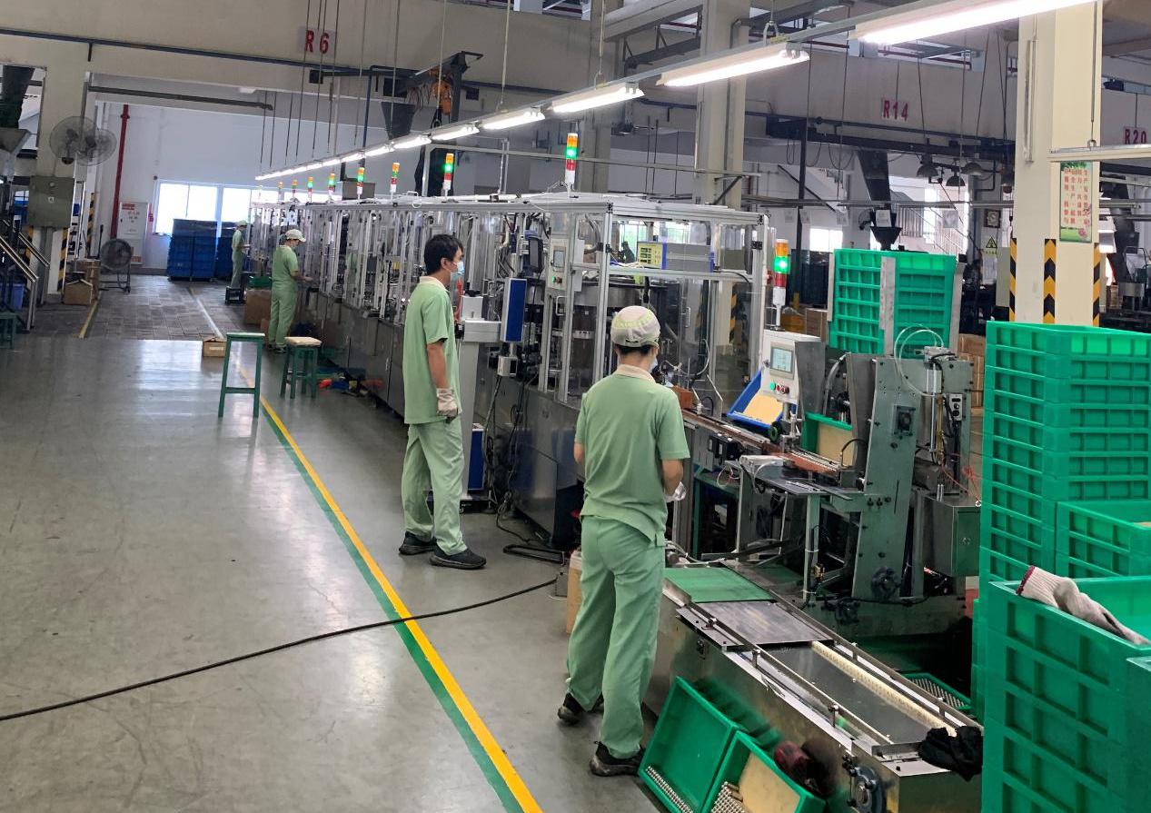 Tiger Head’s Newly High-Speed Battery Production Line -  AA/R6 Battery Production Line Officially Passed The Acceptance And Put Into Production