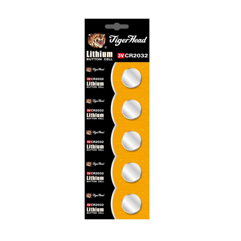 tiger head 3V Lithium Button Cell Battery Cr2016/Cr2032/Cr2025