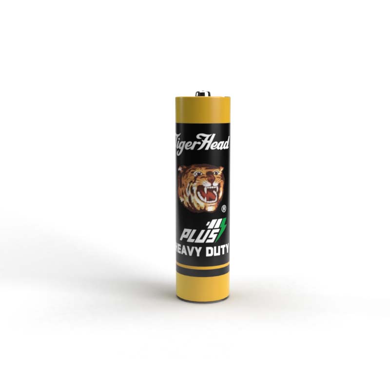 Tiger Head Battery Carbon Zinc Plus Heavy Duty Battery  AAA Size R03