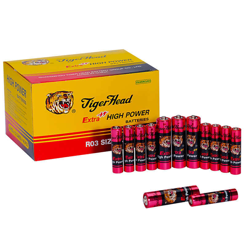 tiger head Zinc Carbon Battery